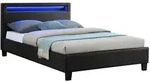 CARO-M&ouml;bel Polsterbett, Schwarz, Textil, Mode, 120x200 cm, Schlafzimmer, Betten,
