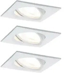 Paulmann Einbauspot-Set, F, 8.4x9.0x8.4 cm, Lampen & Leuchten, Innenbeleuchtung,