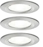 Paulmann Led-Deckenleuchte, Alu, Zink, Metall, rund,rund, 7.8x7.5x7.8 cm, Lampen &