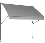 Boxxx Klemmmarkise, Grau, Hellgrau, Textil, 350x225-275x150 cm, Sonnen- &