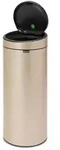 Brabantia Abfalleimer, Gold, Metall, 32.8x76x32.8 cm, K&uuml;chen, K&uuml;chenausstattung,