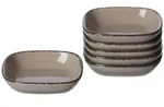 Ritzenhoff Breker Dipschalen-Set, Grau, Keramik, Essen & Trinken, Geschirr, Schalen &