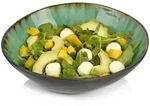 S&auml;nger Salatschale, Gr&uuml;n, Stein, 23.5x7.5x23.5 cm, kratzfest, Essen & Trinken,