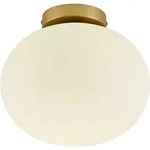 Nordlux Deckenleuchte, Messing, Metall, Glas, 24 cm, Lampen & Leuchten,