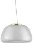Nordlux H&auml;ngeleuchte, Wei&szlig;, Glas, oval,oval, 22.8 cm, Lampen & Leuchten,