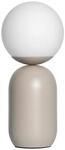 Nordlux Tischleuchte Notti, Grau, Wei&szlig;, Metall, Glas, 35 cm, Lampen & Leuchten,