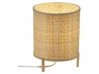 Nordlux Tischleuchte Trinidad, Natur, Naturmaterialien, Bambus, 25 cm, Lampen &