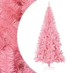 vidaXL Weihnachtsbaum, Rosa, Kunststoff, 210 cm, Dekoration, Weihnachtsdekoration,