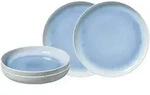 like.Villeroy & Boch Tafel-Set, T&uuml;rkis, Keramik, 4-teilig, 2x2x2 cm, Essen &