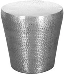 Mid.you Beistelltisch, Silber, Metall, rund, 40x41x40 cm, Wohnzimmer,