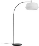 Nordlux Bogenleuchte Dicte, Schwarz, Metall, Textil, 180 cm, Lampen & Leuchten,