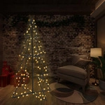 vidaXL Weihnachtsbaum, Wei&szlig;, Metall, 150 cm, Dekoration, Weihnachtsdekoration,