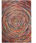Novel Webteppich Sixteen Round, Mehrfarbig, Textil, Abstraktes, rechteckig,...