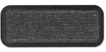 Astra FU&szlig;MATTE Border Star, Grau, Textil, rechteckig, 25x60 cm, rutschfest, Teppiche