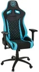 Mid.you Gamingstuhl, Schwarz, T&uuml;rkis, Kunststoff, Drehkreuz, 74x137x66 cm,