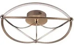 Trio Leuchten Led-Deckenleuchte Charivari, Messing, Metall, 18 cm, 3