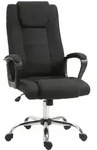 Vinsetto B&uuml;rostuhl, Schwarz, Kunststoff, 62x119x76 cm, Arbeitszimmer, B&uuml;rost&uuml;hle,