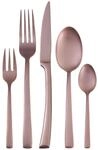Echtwerk Besteckset, Bronze, Metall, 30-teilig, rostfrei, lebensmittelecht, Essen &