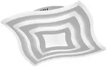 Fischer & Honsel Led-Deckenleuchte Gorden, Wei&szlig;, Metall, Kunststoff, F, 43x6x43 cm,