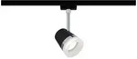 Paulmann Schienensystem-Strahler Urail, Schwarz, Chrom, Metall, Kunststoff, 18.0 cm,