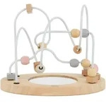 Bieco Spielwaren Motorikschleife, Mehrfarbig, Holz, 17x25 cm, Spielzeug,