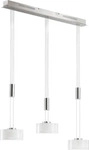 Fischer & Honsel LED-H&Auml;NGELEUCHTE Wei&szlig;, Chrom, Nickel 20x100-160x96 cm,