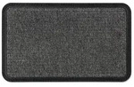 Astra FU&szlig;MATTE Border Star, Grau, Textil, rechteckig, 40x60 cm, rutschfest, Teppiche