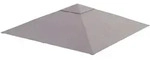Outsunny Pavillondach,, Beige, Kunststoff, 295x20x298 cm, Sonnen- & Sichtschutz,