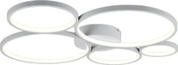 Trio Leuchten LED-DECKENLEUCHTE Wei&szlig; 59x5.5x53 cm