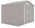 Hattoro Ger&auml;tehaus, Grau, Metall, 191x192x277 cm, Aufbewahrung & Schutzh&uuml;llen,