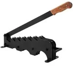 ECD-Germany Holzspalter, Schwarz, Metall, 10x12x11.5 cm, Gartenzubeh&ouml;r,