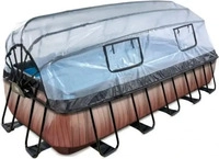 EXIT Toys POOL-SET Braun 250x100x540 cm