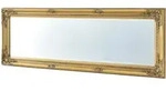 [en.casa] Wandspiegel, Gold, Glas, Rechteckig, 28.5x132x118 cm, Spiegel,...
