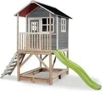 EXIT Toys SPIELTURM Grau 190x253x329 cm