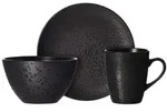 Ritzenhoff Breker Fr&uuml;hst&uuml;cksservice, Schwarz, Grau, Keramik, 12-teilig, 2x2x2 cm,