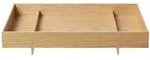 Blomus Dekotablett, Holz, rechteckig, 50x30x8.5 cm, Dekoration, Dekoartikel,