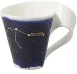 Villeroy & Boch Tasse, Wei&szlig;, Blau, Keramik, 0.3 L, Kaffee & Tee, Tassen,