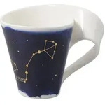 Villeroy & Boch Tasse, Wei&szlig;, Blau, Keramik, 0.3 L, Kaffee & Tee, Tassen,