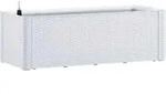 vidaXL Garten-Hochbeet, Wei&szlig;, Kunststoff, 100x33x43 cm, Gartenzubeh&ouml;r,...