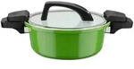 GSW Kochtopf Energiespartopf, Hellgr&uuml;n, Metall, 4 L, 10 cm, hitzebest&auml;ndige Griffe,