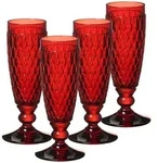 Villeroy & Boch Sektgl&auml;ser, Rot, Glas, Essen & Trinken, Gl&auml;ser, Champagner- &