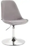CLP Esszimmerstuhl, Grau, Metall, 48x76x57 cm, Esszimmer, St&uuml;hle, Esszimmerst&uuml;hle,