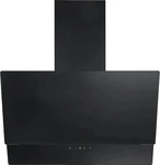 Respekta DUNSTABZUGSHAUBE Schwarz 59.5x74.5-109.5x38.5 cm, Energieeffizienzklasse: A