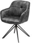 riess-ambiente Stuhl, Grau, Textil, 58x82x60 cm, Esszimmer, St&uuml;hle,
