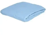 Irisette Spannbetttuch, Hellblau, Textil, 100x200 cm, Oeko-Tex&reg; Standard 100,