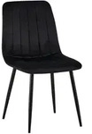 CLP Stuhl, Schwarz, Metall, 45x88x53 cm, Esszimmer, St&uuml;hle, Esszimmerst&uuml;hle,
