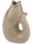 Gift Company Vase, Beige, Keramik, 12.5 cm, Dekoration, Vasen, Keramikvasen
