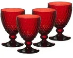 Villeroy & Boch Wassergl&auml;ser, Rot, Glas, Essen & Trinken, Gl&auml;ser, Trinkgl&auml;ser