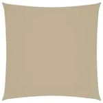 vidaXL Sonnensegel, Beige, Textil, Quadratisch, 600x600 cm, Sonnen- & Sichtschutz,
