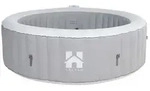 Home Deluxe Outdoor, Grau, Kunststoff, 208x65x208 cm, Freizeit, Pools und
